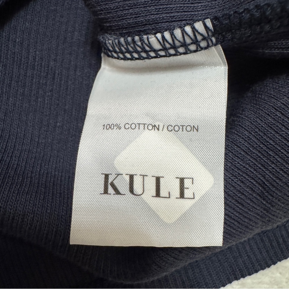 KULE Navy Rib Tank Top - Picture 5 of 6